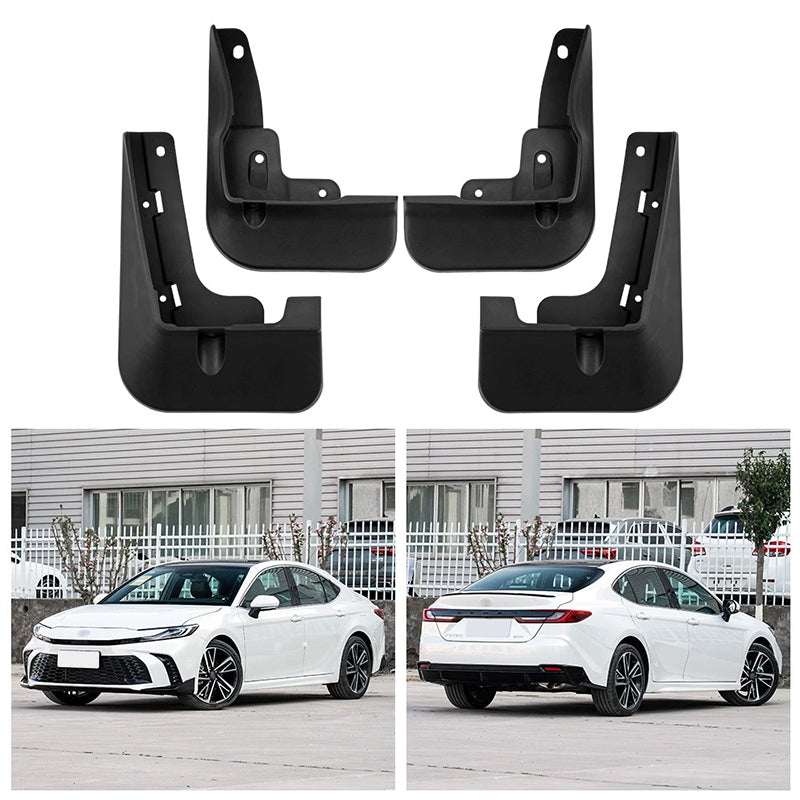 Mud Flaps for Toyota Camry 1997–2025 No-Drill Custom Fit All-Weather Front & Rear Splash Guards (4PCS)