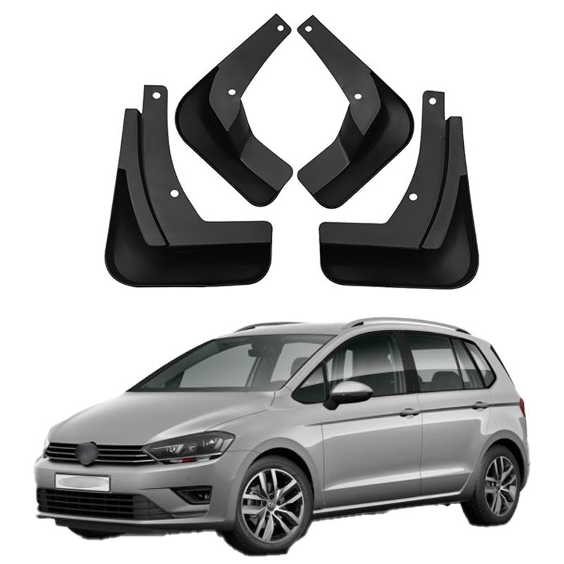 Mud Flaps for VW Golf 2014–2024 No-Drill Custom Fit Front & Rear Splash Guards (4PCS)