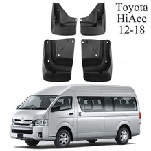 Load image into Gallery viewer, Mud Flaps for Toyota Hiace 2012–2026 No-Drill Custom Fit All-Weather Front &amp; Rear Splash Guards (4PCS)
