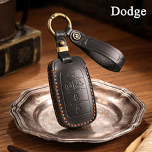 Load image into Gallery viewer, Genuine Leather Key Fob Case Compatible with RAM 1500, 2500, 3500, 4500, 5500 Pickup Trucks