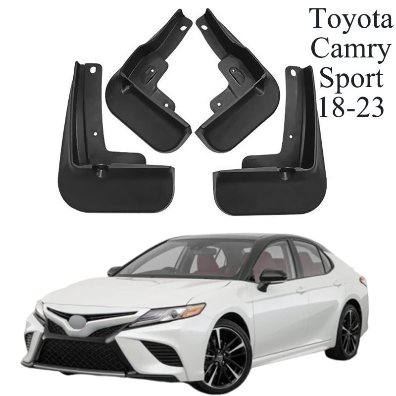 Mud Flaps for Toyota Camry 1997–2025 No-Drill Custom Fit All-Weather Front & Rear Splash Guards (4PCS)