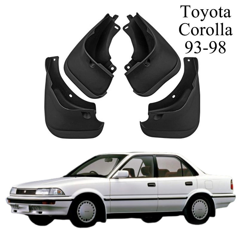 Mud Flaps for Toyota Corolla 1993–2024 No-Drill Custom Fit All-Weather Front & Rear Splash Guards (4PCS)