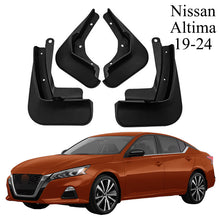 Load image into Gallery viewer, Mud Flaps for Nissan Altima 2019–2024 No-Drill Custom Fit Front &amp; Rear Splash Guards (4PCS)