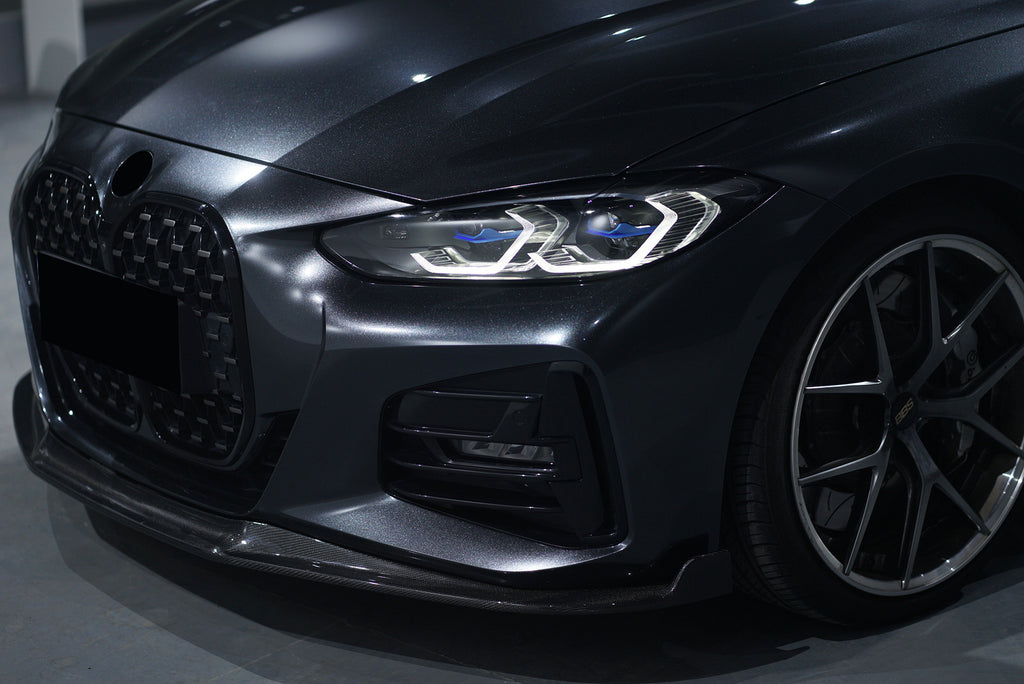 Laser Style Headlights for BMW 4 Series G22 G23 G26 G8x M3 M4 (2021 - Present) Assembly Upgrade, Amber DRL