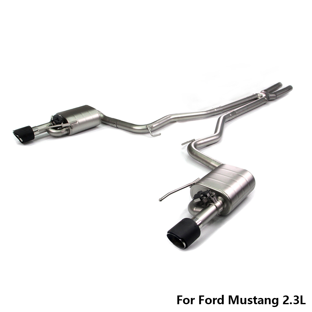 Catback Exhaust Upgrade Kit for 2015–2023 Ford Mustang 2.3L / 5.0L – Stainless Steel or Titanium
