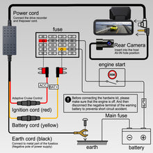 Load image into Gallery viewer, 2025 New 4K Dash Cam Front and Rear with WiFi &amp; GPS, Mini Hidden Car Camera Recorder