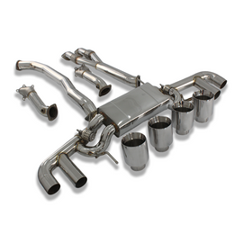 For Nissan GTR R35 2008–2023 Stainless Steel Full Exhaust System with Valves