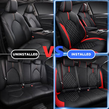 Load image into Gallery viewer, Custom for Toyota Camry(2018-2024) Sport Style Leather Car Seat Cover Full Set