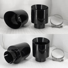 Load image into Gallery viewer, 5" Exhaust Tips for Dodge Charger/Pickup – Chrome or Black Finish, Bolt-On Upgrade