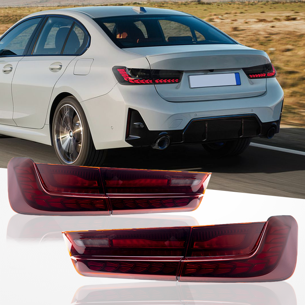 LED Taillight Assembly for BMW 3 Series G20/G28 (2019–2022) – Sequential Turn Signal, Plug & Play