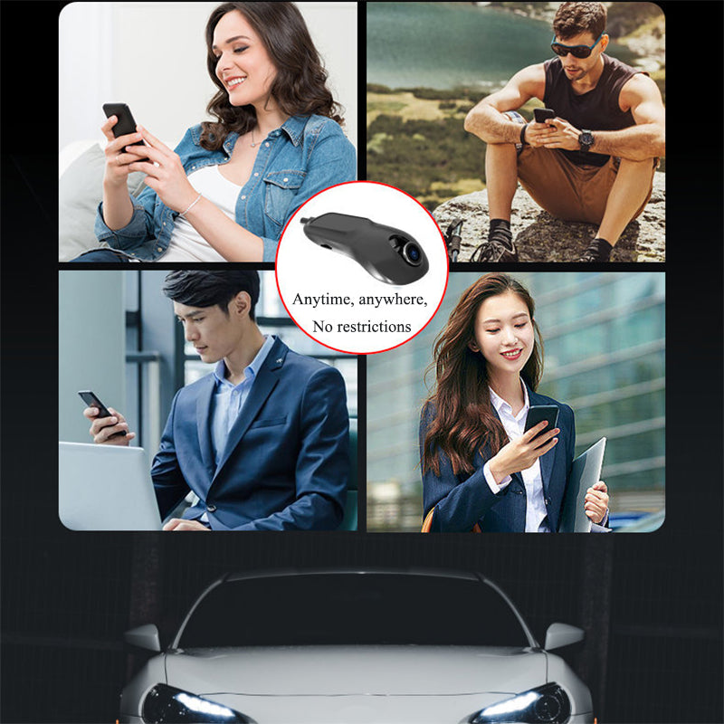 Dash Camera Kit 4K Resolution with Front, Rear Cameras, GPS