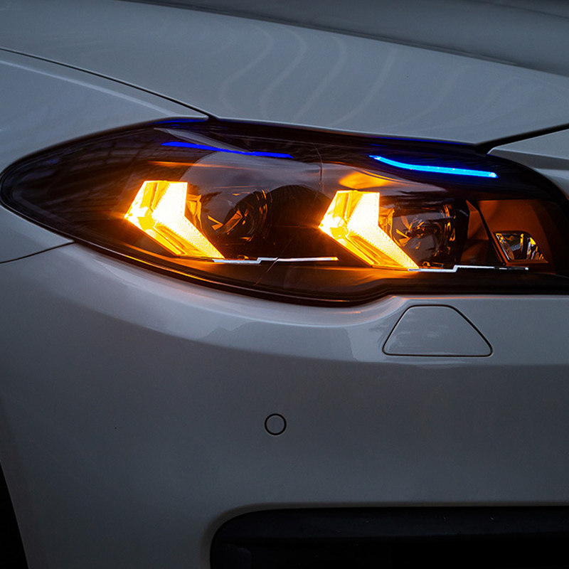 Suitable for BMW 5 Series F10/F18 LED Retrofit Dual Beam Lens Headlight Assembly 2011-2017 – Factory HID Models Only