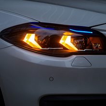 Load image into Gallery viewer, Suitable for BMW 5 Series F10/F18 LED Retrofit Dual Beam Lens Headlight Assembly 2011-2017 – Factory HID Models Only