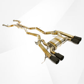 Catback Exhaust for BMW G80 G82 M3/M4 (2021+) – Stainless or Titanium, Dual Midpipes
