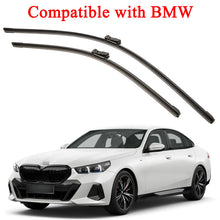 Load image into Gallery viewer, Boneless Silent Windshield Wiper Blades – OEM Quality for BMW 3/5/7 Series X3/X3M X4/X4M X5 (Set of 2)