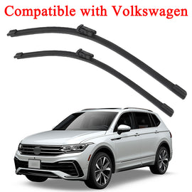 Boneless Silent Windshield Wiper Blades – OEM Quality for VW Tiguan (Set of 2)