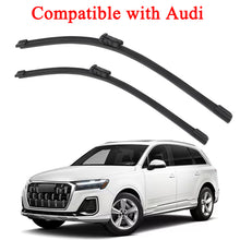 Load image into Gallery viewer, Boneless Silent Windshield Wiper Blades – OEM Quality for Audi Q7 (Set of 2)