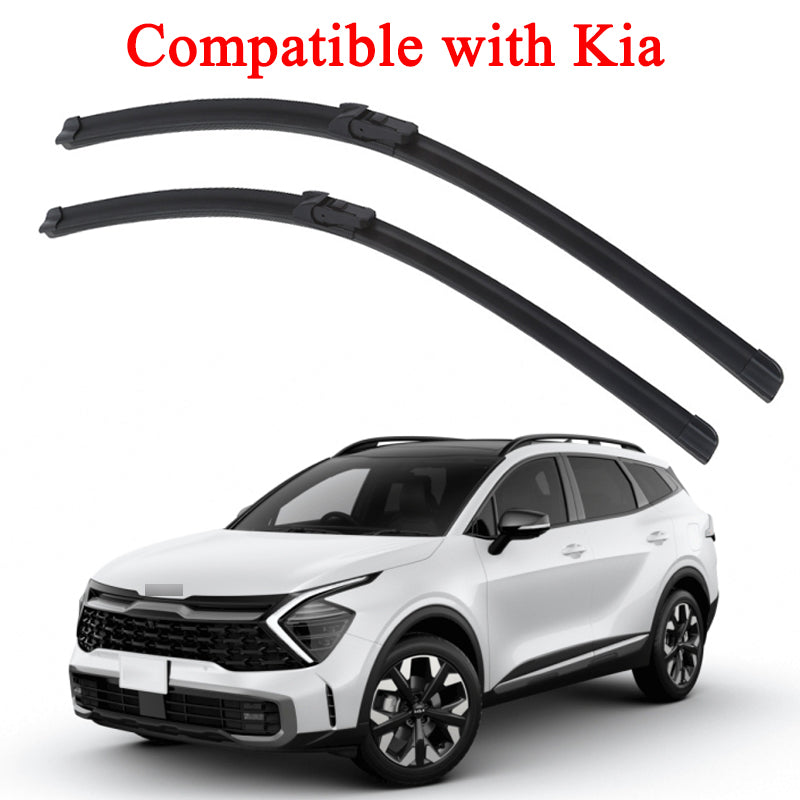 Boneless Silent Windshield Wiper Blades – OEM Quality for Kia Sportage (Set of 2)