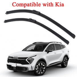 Boneless Silent Windshield Wiper Blades – OEM Quality for Kia Sportage (Set of 2)