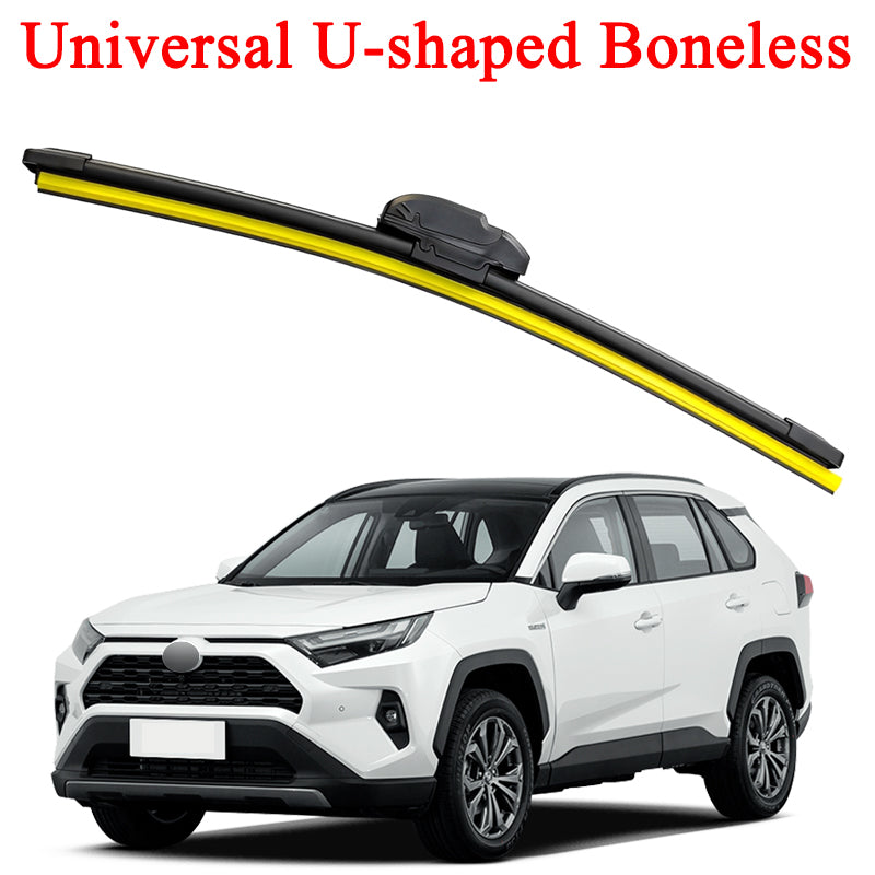 Boneless Silent Wiper Blade – All-Season, Fits 99% of Cars (1 Pack, 14"-28")