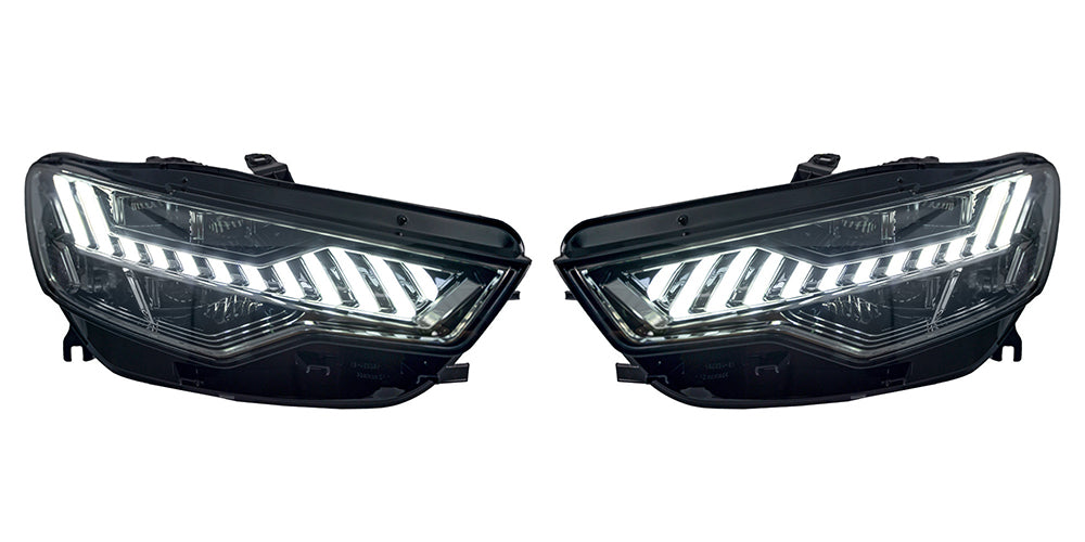Audi A6 C7 (2012–2015) RS6-Style LED Projector Headlights Assembly