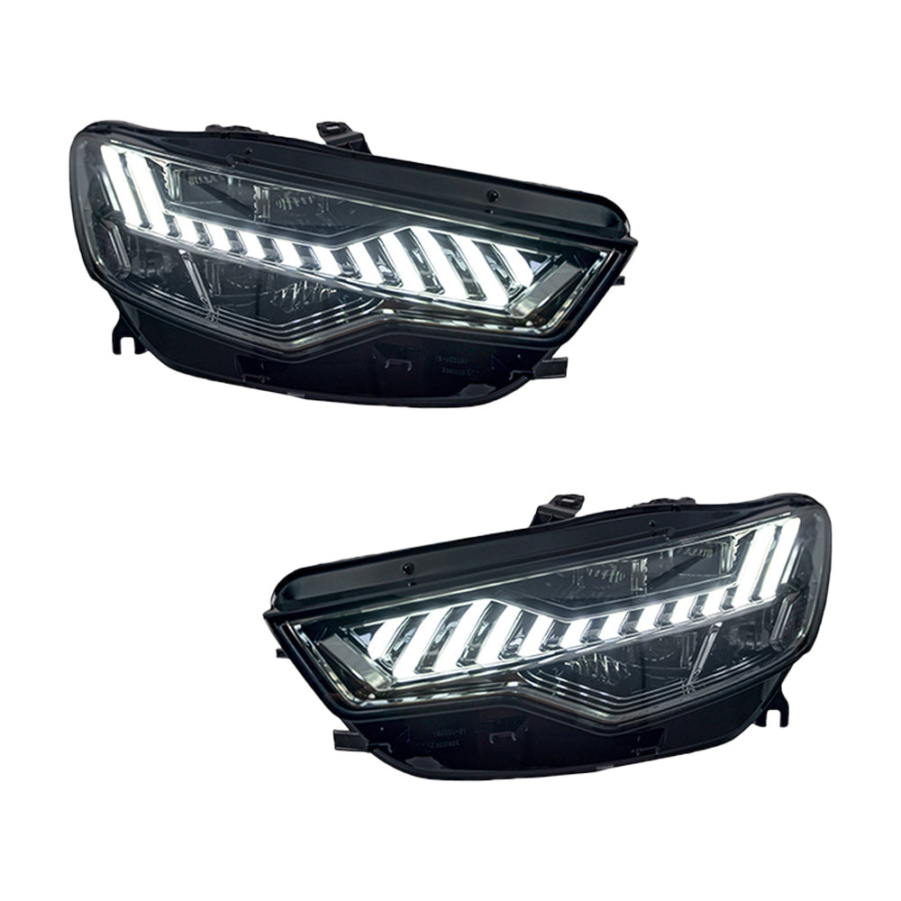 Audi A6 C7 (2012–2015) RS6-Style LED Projector Headlights Assembly