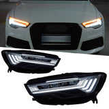 Audi A6 C7 (2012–2018) C8-Style LED Projector Headlights Assembly