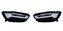 Load image into Gallery viewer, Audi A6 C7 (2012–2018) C8-Style LED Projector Headlights Assembly