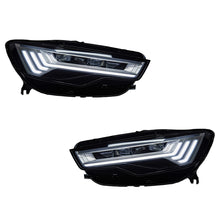 Load image into Gallery viewer, Audi A6 C7 (2012–2018) C8-Style LED Projector Headlights Assembly
