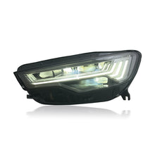 Load image into Gallery viewer, Audi A6 C7 (2012–2018) C8-Style LED Projector Headlights Assembly