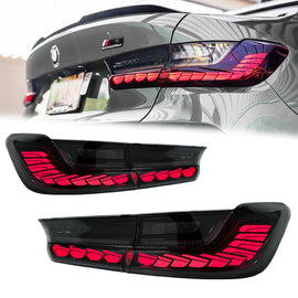 BMW 3 Series G20 LED Tail Lights (2019–2025) – Dragon Scale Design
