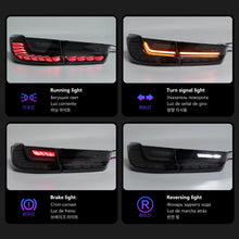 Load image into Gallery viewer, BMW 3 Series G20 LED Tail Lights (2019–2025) – Dragon Scale Design