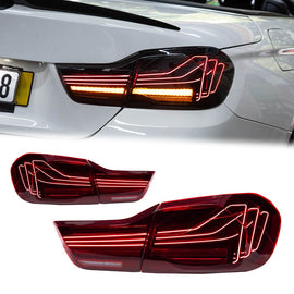 BMW 4 Series F32 F36 F82 CSL Laser Style LED Tail Lights (2013–2020)