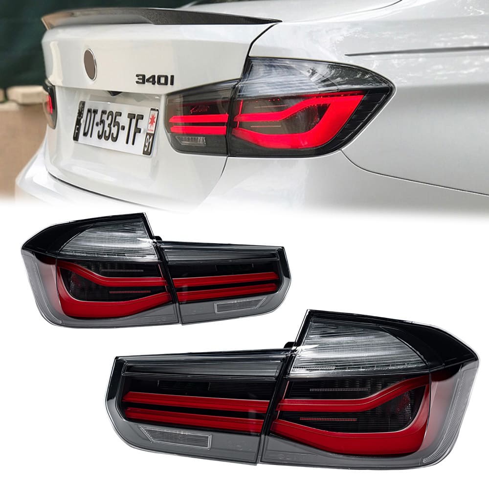 LED Tail Lights for BMW 3 Series F30 2013–2018 with Sequential Turn Signals