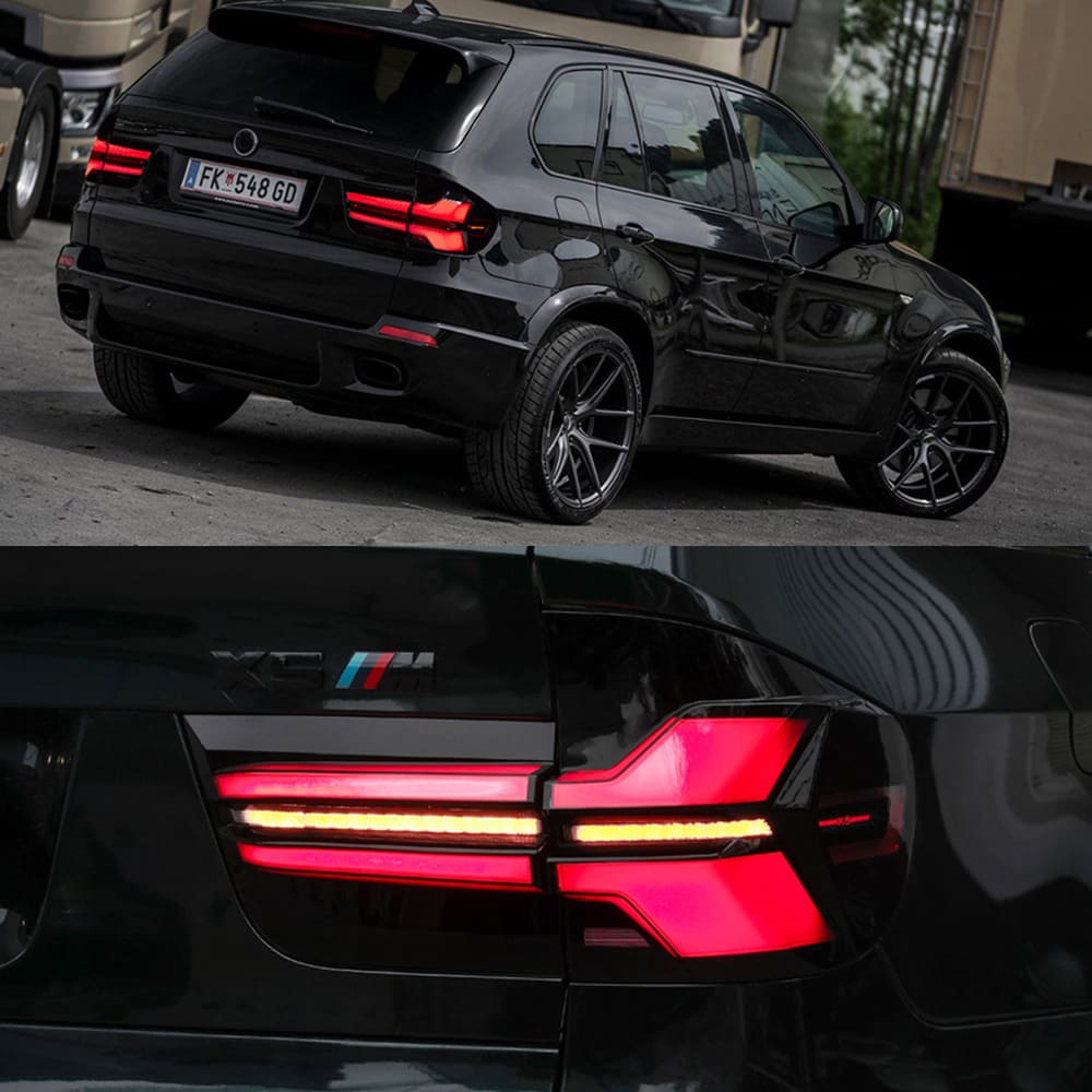 BMW X5 E70 Tail Lights with Sequential Turn Signals (2007-2013)