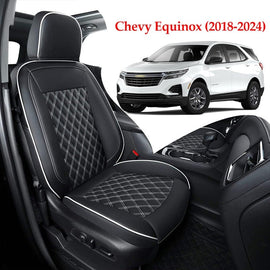 Premium Custom Fit Seat Covers Full Set for Chevy Equinox (2018-2024)