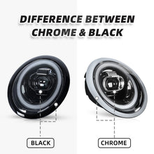 Load image into Gallery viewer, Compatible LED Projector Headlights for Mini Cooper R50 R52 R53 2001–2007 with Sequential Turn Signals and Dynamic DRL