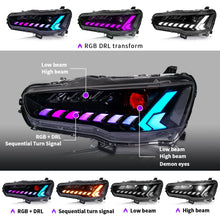 Load image into Gallery viewer, Mitsubishi Lancer EVO X 2008–2024 LED Headlights Assembly, RGB DRL, Sequential Turn Signals, Plug &amp; Play
