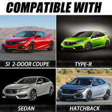 Load image into Gallery viewer, LED Headlights for 2016–2021 Honda Civic 10th Gen Sedan/Coupe/Hatchback – Sequential Turn Signal, Full LED Assembly, Fits EX/LX/Sport/Touring/Si/Type R