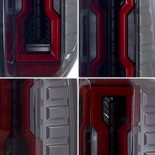 Load image into Gallery viewer, 2014–2020 Toyota Tundra LED Tail Lights with Sequential Turn Signal, Smoked Lens, Start-up Animation (Pair)