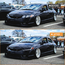 Load image into Gallery viewer, Full LED Headlights for Honda Civic 8th Gen (2006–2011) – 4-Door Sedan Assembly with DRL &amp; Projector Lens