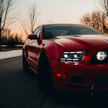 Load image into Gallery viewer, LED Headlights for 2009–2014 Ford Mustang – Dual Projector, Sequential Turn Signal, Plug &amp; Play