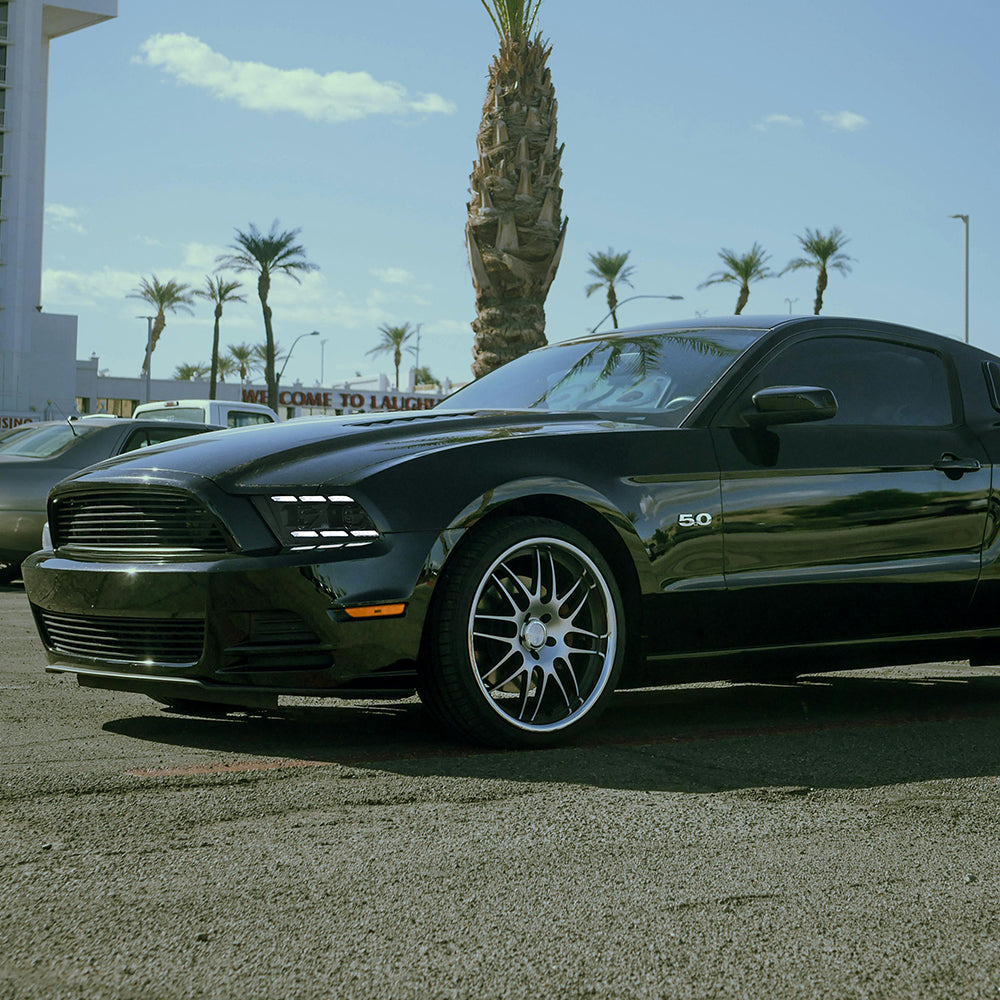 LED Headlights for 2009–2014 Ford Mustang – Dual Projector, Sequential Turn Signal, Plug & Play