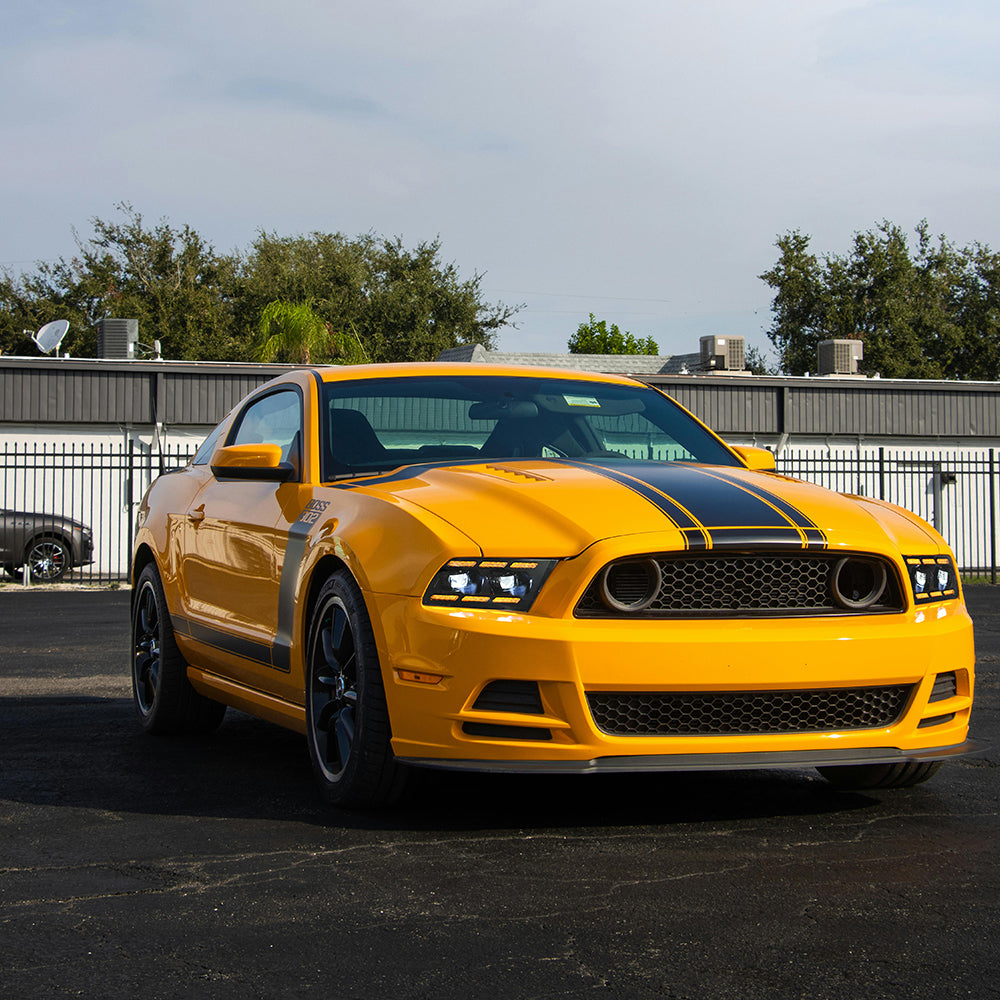 LED Headlights for 2009–2014 Ford Mustang – Dual Projector, Sequential Turn Signal, Plug & Play