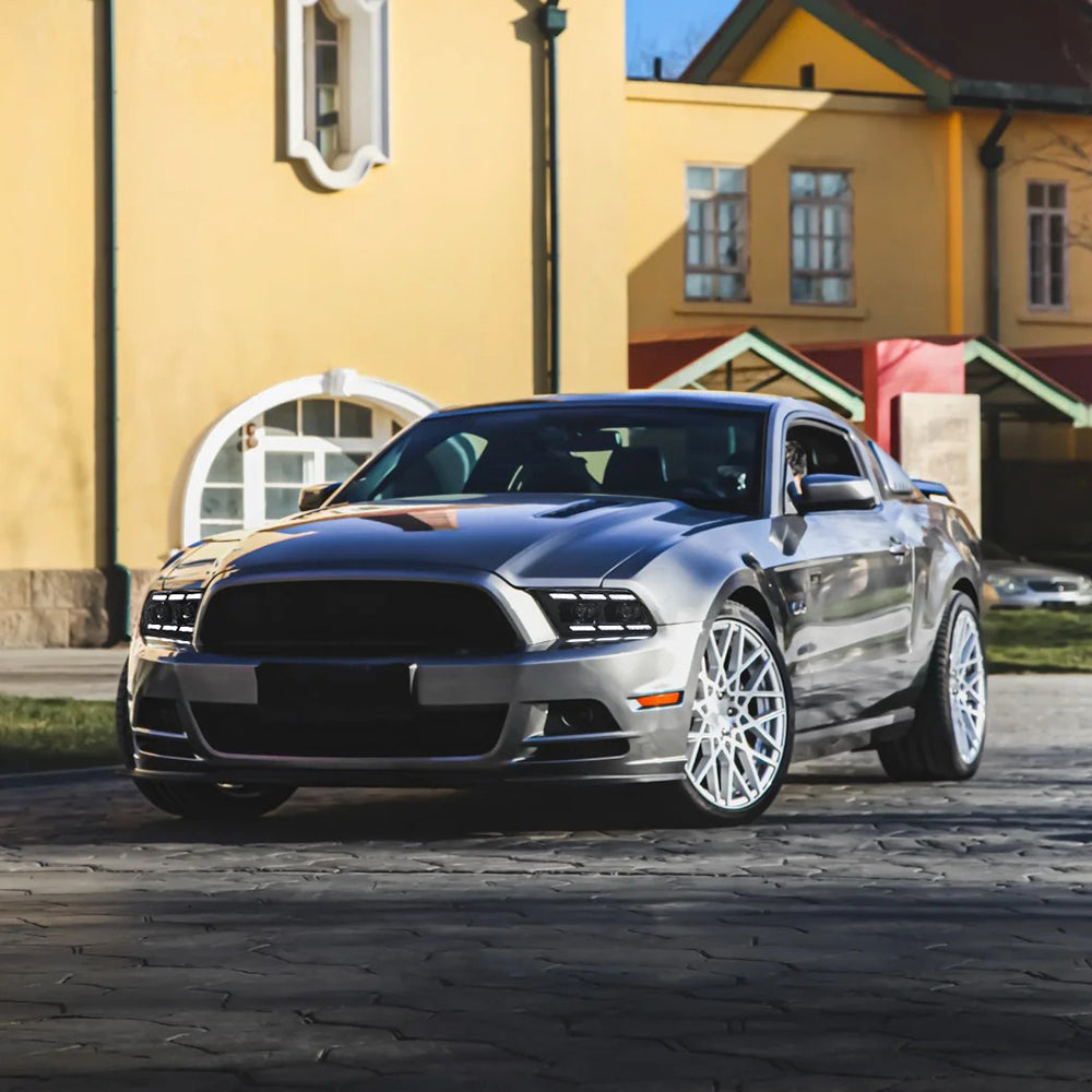LED Headlights for 2009–2014 Ford Mustang – Dual Projector, Sequential Turn Signal, Plug & Play