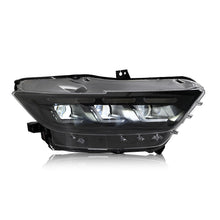 Load image into Gallery viewer, For 2015–2017 Ford Mustang LED Headlights – S650 Style Triple Beam Projector Lamps with DRL