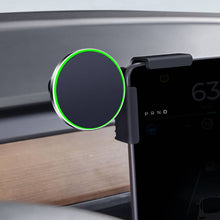 Load image into Gallery viewer, Car Phone Holder Mount Adjustable Magnetic Charging for Tesla Model 3/Y/S/X