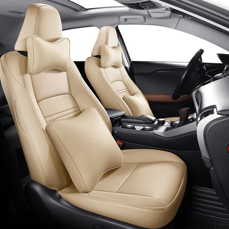 Custom for Lexus NX 200t 300h 350 450h(2015-2024)  Leather Car Seat Cover