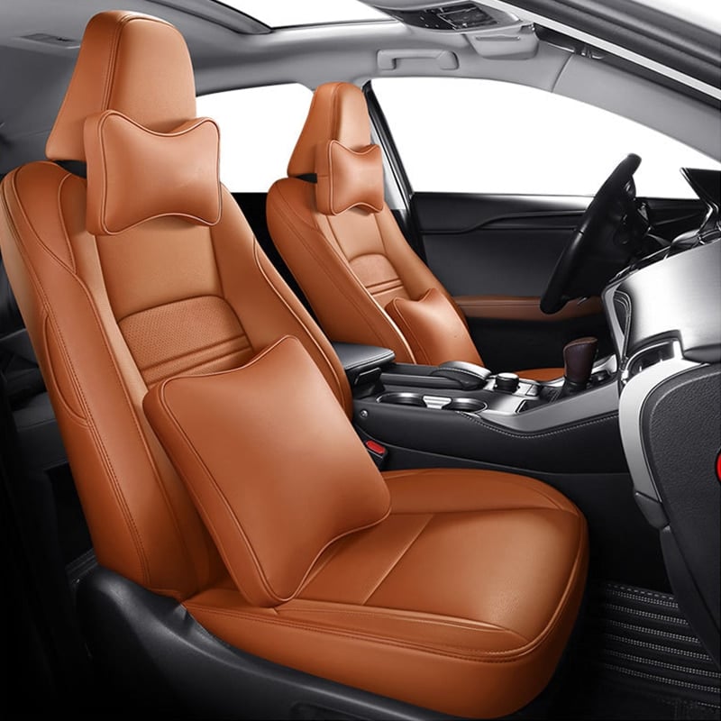 Custom for Lexus NX 200t 300h 350 450h(2015-2024)  Leather Car Seat Cover