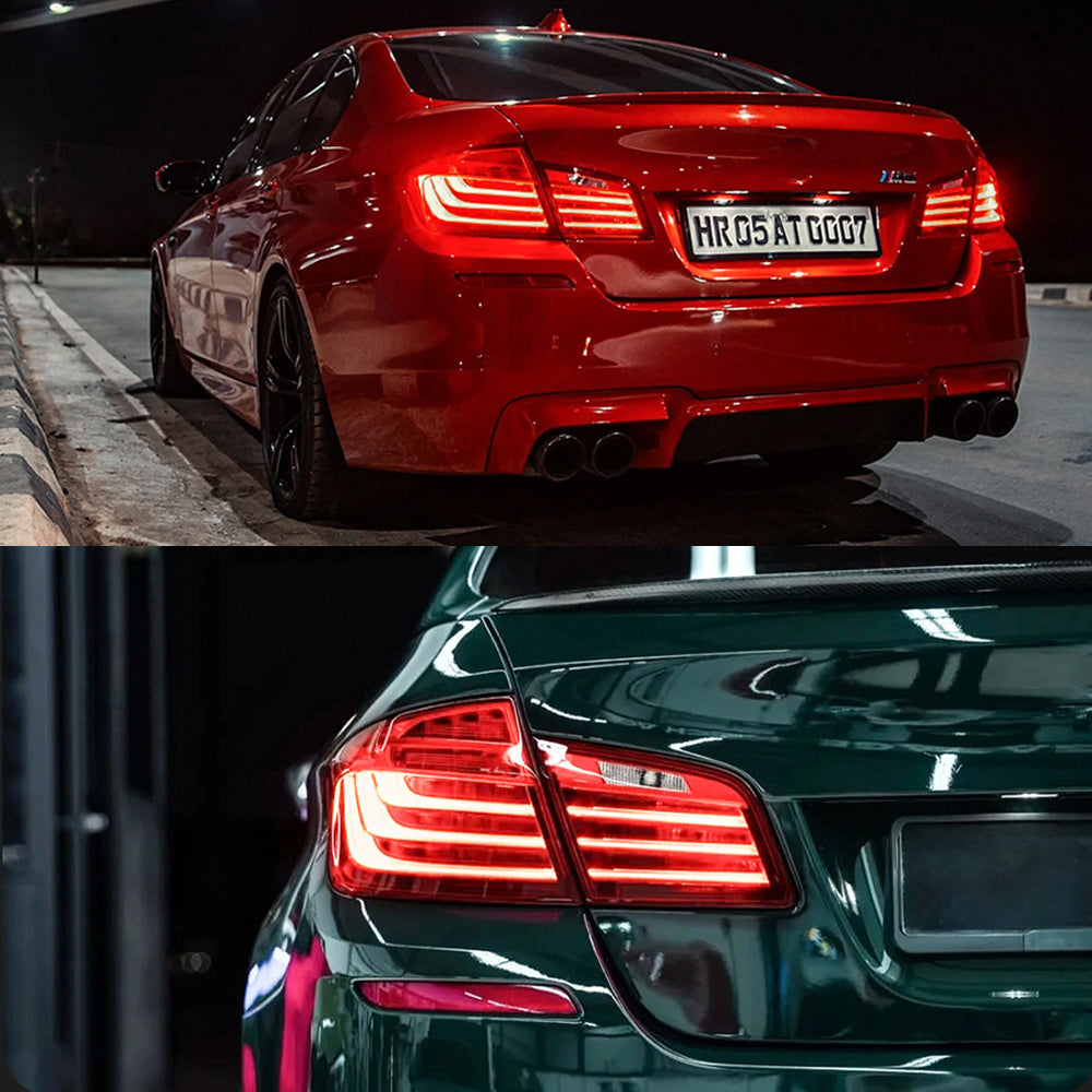 LED Taillight for BMW 5 Series F10 2011-2017 Sequential Turn Signal, Plug & Play